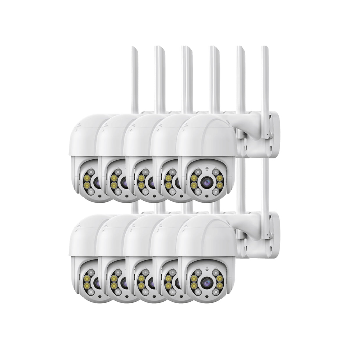 10x Wireless CCTV Cameras