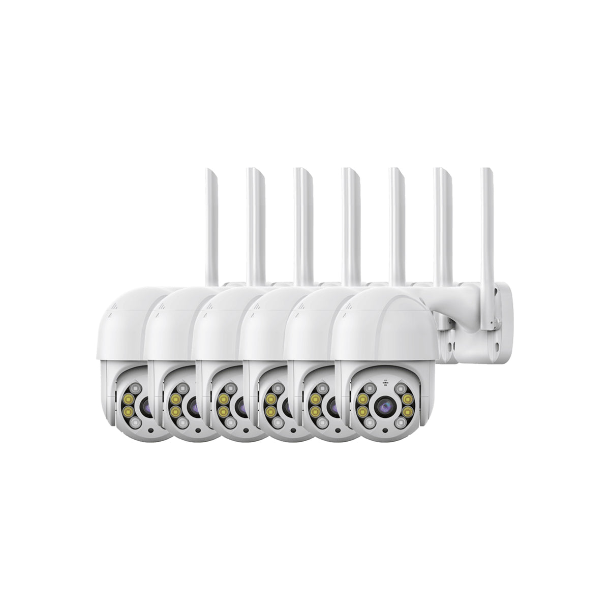 6x Wireless CCTV Cameras